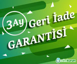 3 Ay Geri İade Garantisi